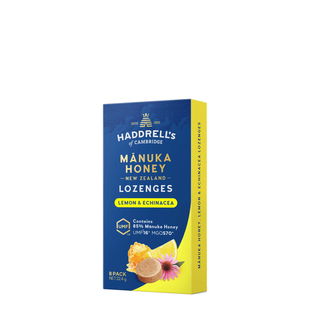 Pastylki z miodem manuka
