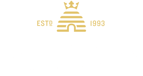 Haddrell's of Cambridge - logo białe