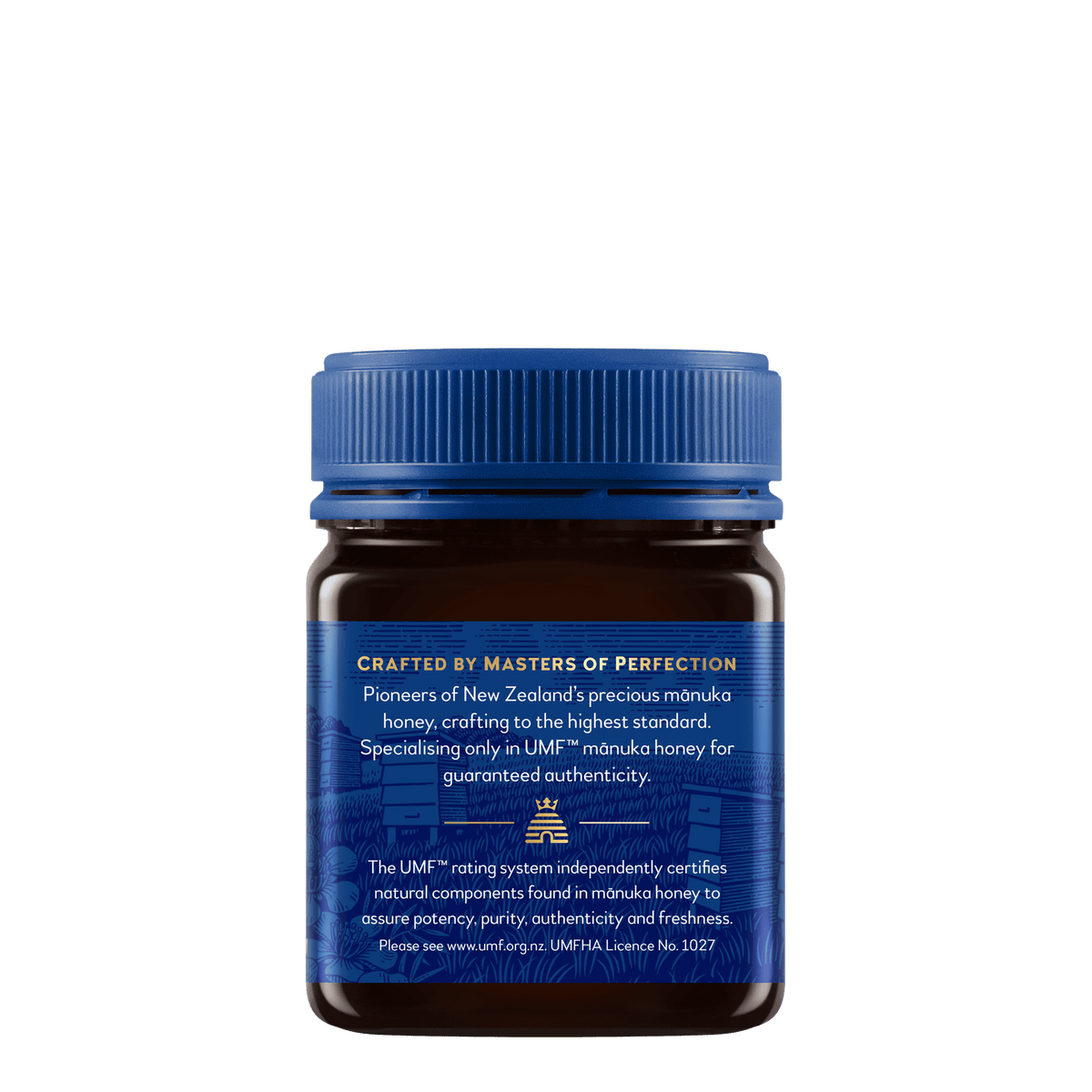 Haddrell's Miód manuka UMF 25+ MGO 1197+ 250g - bok prawy